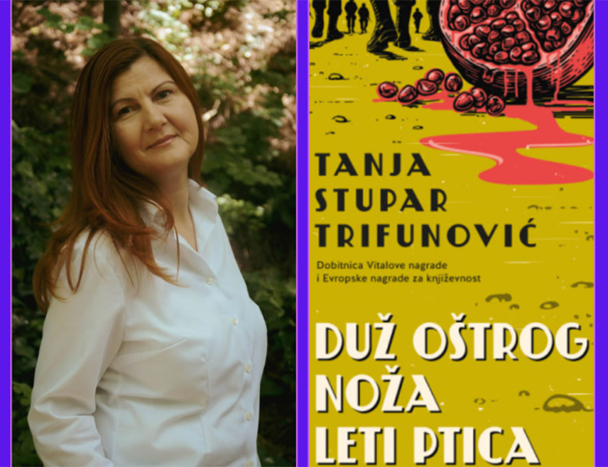 БЕОГРАД, 17. ЈАНУАРА /СРНА/ - Роман "Дуж оштрог ножа лети птица" бањалучкe књижевнице Тање Ступар Трифуновић нашао се у најужем избору за најбољи роман објављен у 2024. години и награду "Београдски победник", саопштио је жири награде.