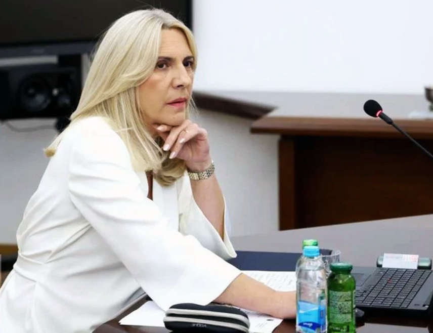 ИСТОЧНО САРАЈЕВО, 12. ФЕБРУАРА /СРНА/ - Денис Бећировић лажним оптужбама на рачун Александра Вучића и Србије прикрива сопствене великобошњачке претензије према Републици Српској, истакла је српски члан и предсједавајућа Предсједништва БиХ Жељка Цвијановић.