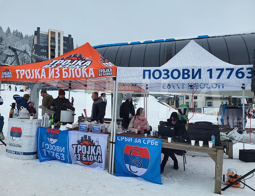 ЈАХОРИНА, 16. ФЕБРУАРА /СРНА/ - На Јахорини је овог викенда одржана хуманитарна ски-трка "Вучко из блока", а прикупљена средства биће усмјерена за помоћ породицама са четворо и више дјеце на Косову и Метохији.