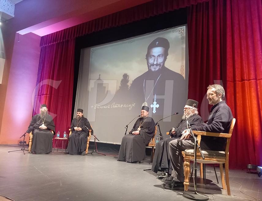 TРЕБИЊЕ, 20. ФЕБРУАРА /СРНА/ - Блаженопочивши епископ захумско-херцеговачки и приморски Атанасије цијели живот настојао је да литургијским дејством освети живи храм Божији, рекао је вечерас митрополит михаловско-кошички Георгије из Словачке.