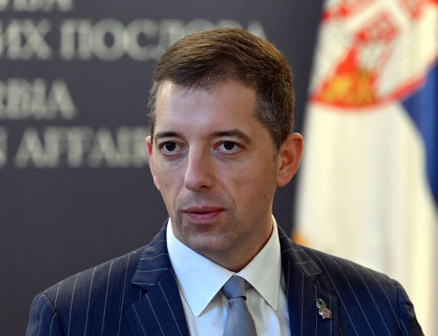 БЕОГРАД, 27. ФЕБРУАРА /СРНА/ - Министар спољних послова Србије Марко Ђурић изјавио је да Србија позива све релевантне међународне факторе да јасно и недвосмислено осуде примјер правног насиља и селективне правде у БиХ.