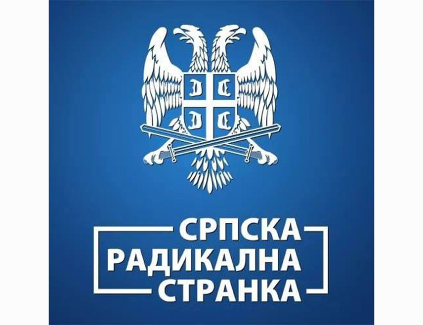 БЕОГРАД, 27. ФЕБРУАРА /СРНА/ - Српска радикална странка /СРС/ поздравила је најаву одржавања сједнице Народне скупштине Србије на којој ће учествовати предсједник Републике Српске Милорад Додик, поручивши да политичке странке и сви чиниоци у Србији и Српској морају да изразе национално јединство ради снажне одбране од напада којим је преко суђења Додику изложена Република Српска.