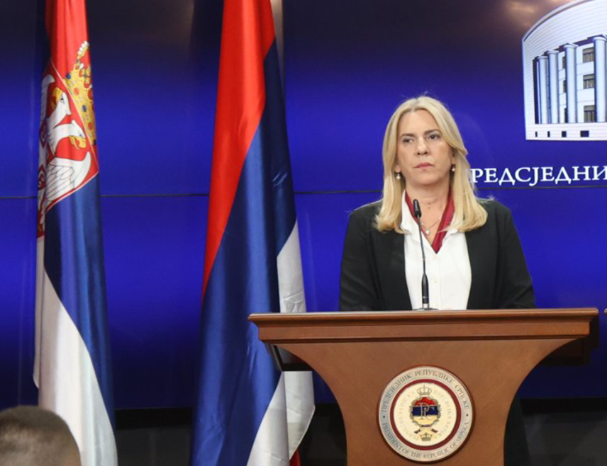 БАЊАЛУКА, 27. ФЕБРУАРА /СРНА/ - Српски члан и предсједавајућа Предсједништва БиХ Жељка Цвијановић изјавила је данас у Бањалуци да је посебно разочарана Европском унијом /ЕУ/ и да не може да сакрије разочарење чињеницом да ЕУ финансира Канцелацију високог представника са 50 одсто средстава.