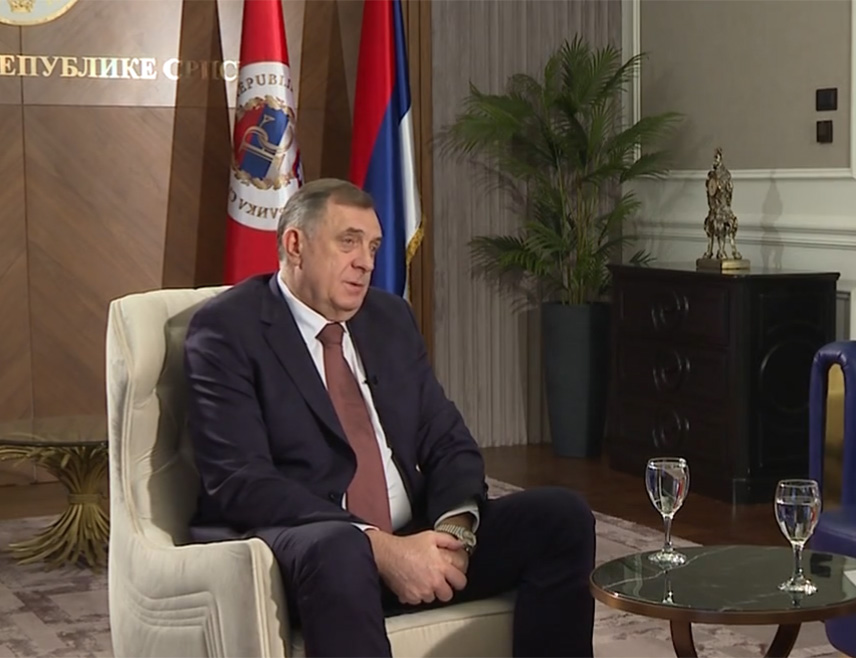 БАЊАЛУКА, 27. ФЕБРУАРА /СРНА/ - Предсједник Републике Српске Милорад Додик изјавио је да Република Српска доживљава да је дио Србије и истакао да специјалне паралелне везе морају да буду проширене.