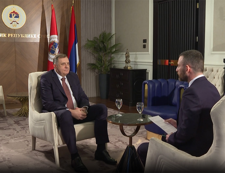 БАЊАЛУКА, 27. ФЕБРУАРА /СРНА/ - Предсједник Републике Српске Милорад Додик рекао је да јучерашња пресуда у Суду БиХ није утицала на функционисање Српске, у којој је тренутна политичка и безбједносна ситуација стабилна и која никада није имала већи број пријатеља на међународном плану.