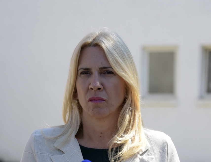 ИСТОЧНО САРАЈЕВО, 6. МАРТА /СРНА/ - Српски члан и предсједавајућа Предсједништва БиХ Жељка Цвијановић изјавила је за Срну да се из саопштења америчке Амбасаде у Сарајеву види да сви перу руке од Кристијана Шмита.