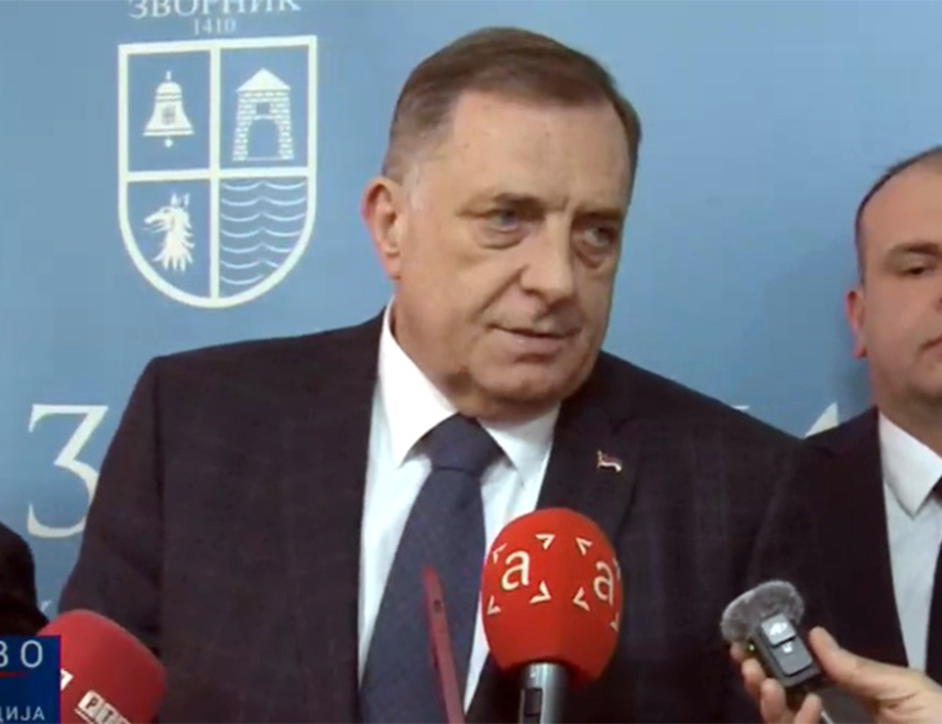 ЗВОРНИК, 19. МАРТА /СРНА/ -  Предсједник Републике Српске Милорад Додик изјавио је да је полиција Републици Српској способна да одржи безбједност.