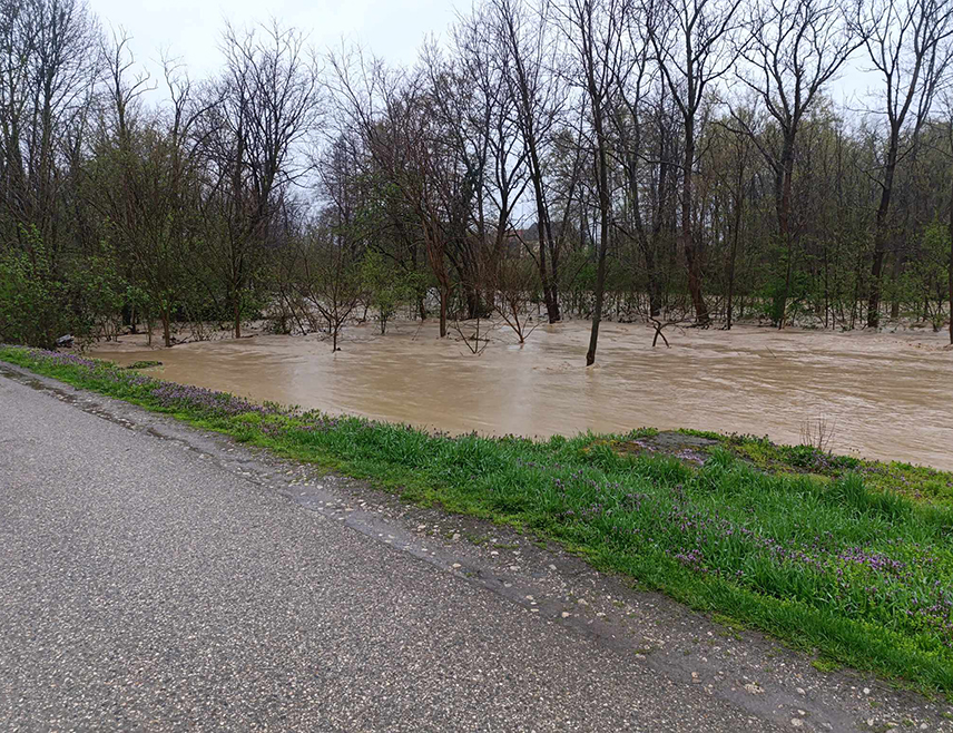 ГРАДИШКА, 28. МАРТА /СРНА/ - На подручју Градишке проглашена је ванредна ситуација због изливања бујичних рјечица Врбашке, Лубине и Јабланице, а у појединим селима вода угрожава укупно девет домаћинстава, одлучио је Градски штаб.