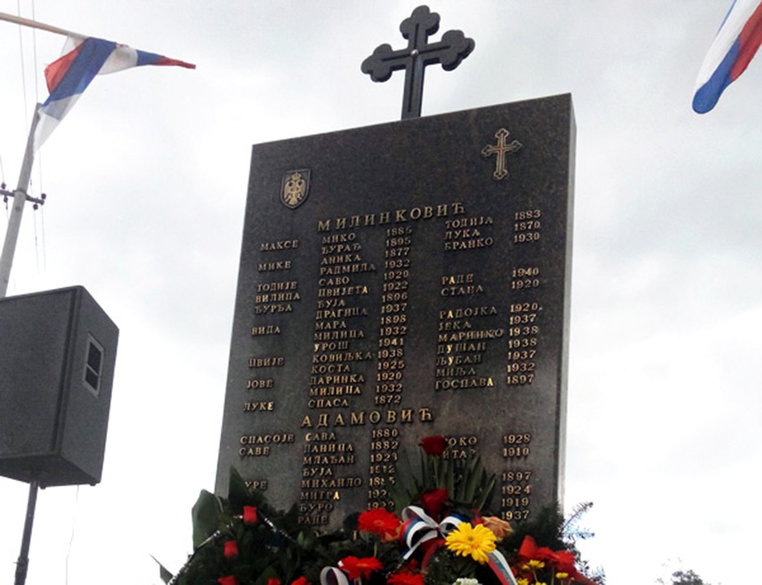 БАЊАЛУКА, 13. АПРИЛА /СРНА/ - У бањалучком насељу Бијели Поток на Васкршњи понедјељак, 21. априла, биће служен парастос и положени вијенци на спомен-обиљежје поводом 83 године од страдања 54 Срба из тог мјеста које су убиле усташе у Другом свјетском рату.