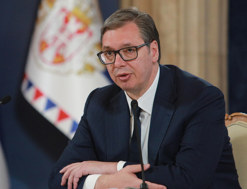 BELGRADE, APRIL 13 /SRNA/ - Serbia’s President Aleksandar Vučić says that the central pan-national rally in Belgrade "We Will Not Give Serbia Away" was magnificent not only in terms of number of people gathered there, but also in terms of energy, where the most beautiful message on the need for Serbs’ unity was sent from.