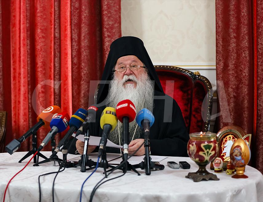 SARAJEVO, APRIL 16 /SRNA/ - His Eminence Metropolitan of Dabar and Bosnia Hrizostom emphasized that wise policies should be the solution to all social and political problems in which Orthodox Christians have once again found themselves.