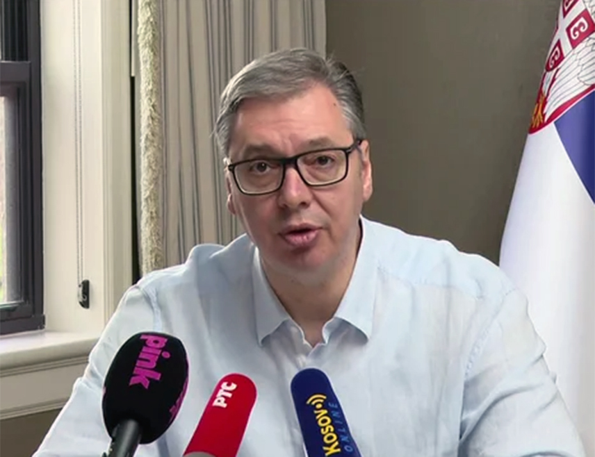 БЕОГРАД, 1. МАЈА /СРНА/ - Предсједник Србије Александар Вучић рекао је данас у Мајамију да ће током посјете Сједињеним Државама разговарати са америчким званичницима о Републици Српској и прогон њених лидера.