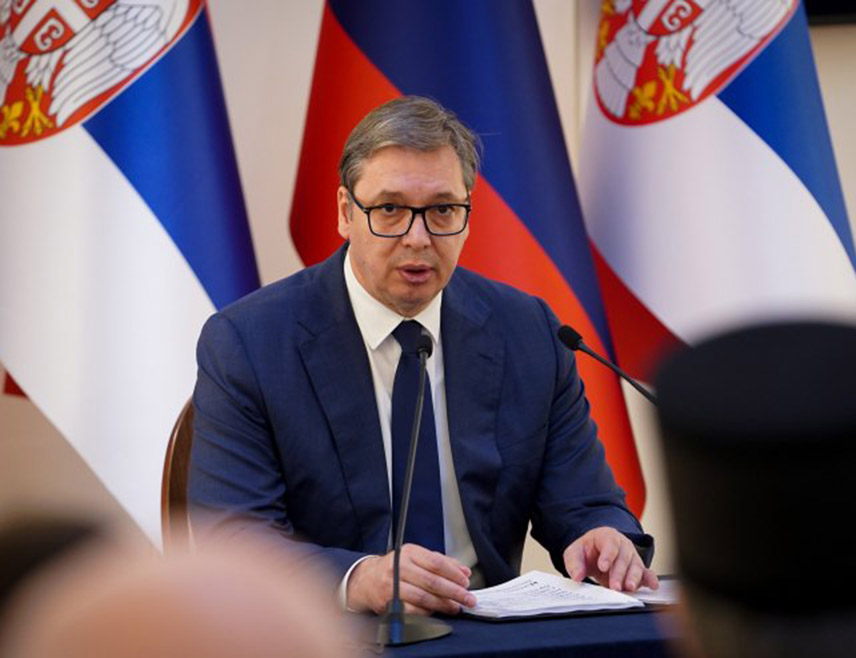 BELGRADE, MAY 3 /SRNA/ - Serbian President Aleksandar Vučić was admitted to the Military Medical Academy /MMA-VMA/ in Belgrade immediately after his return to Serbia, Tanjug reported, referring to the Presidency.