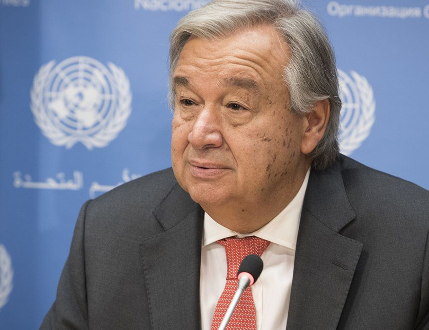 ЊУЈОРК, 5. МАЈА /СРНА-РИА Новости/ - Генерални секретар УН Антонио Гутерес изјавио је да се спор између Индије и Пакистана може ријешити само мирним путем и изразио подршку свим корацима усмјереним ка деескалацији.