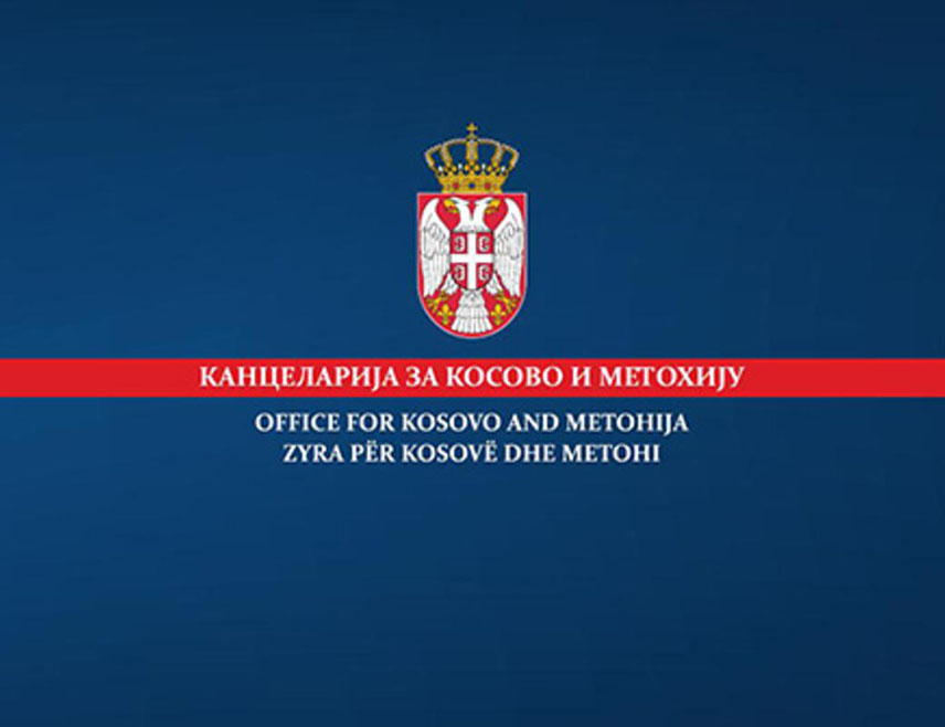 БЕОГРАД, 6. МАЈА /СРНА/ - Канцеларија Владе Србије за Косово и Метохију саопштила је поводом разбојничког упада такозване косовске полиције у просторије шумског газдинства "Ибар" у Лепосавићу, да Приштина наставља са незаконитом отимачином српске имовине на Косову и Метохији.