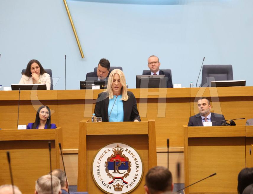 BANJA LUKA, MAY 14 /SRNA/ – The Serb member and Chairperson of the Presidency of BiH, Željka Cvijanović, stated that she initiated the mechanism for the protection of vital entity interests because she believes that an institutional response through the National Assembly of Republika Srpska is the best defense against attempts to use the BiH Presidency for political showdowns.