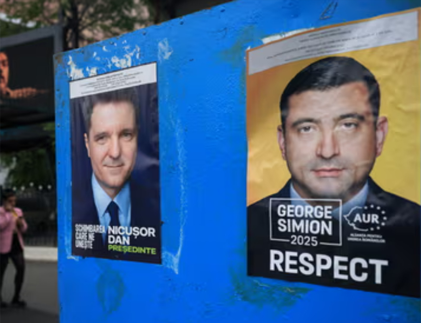 БУКУРЕШТ, 18. МАЈА /СРНА-Ројтерс/ - Градоначелник Букурешта Никушор Дан изгледа да је на путу да побиједи на данашњим предсједничким изборима, показале су излазне анкете.