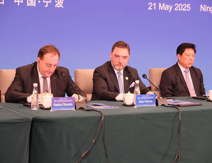 NINGBO, MAY 21 /SRNA/ – Deputy Chairperson of the Council of Ministers Staša Košarac stated today in Ningbo that increasing exports to the Chinese market and improving foreign trade relations are imperative.
