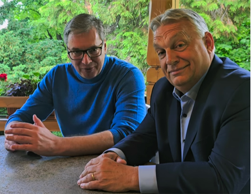 BELGRADE, MAY 23 /SRNA/ - Serbia's President Aleksandar Vučić said that Hungarian Prime Minister Viktor Orbán is a true friend of Serbia and thanked him for everything he has done to ensure that the two countries today enjoy the best relations in their history.