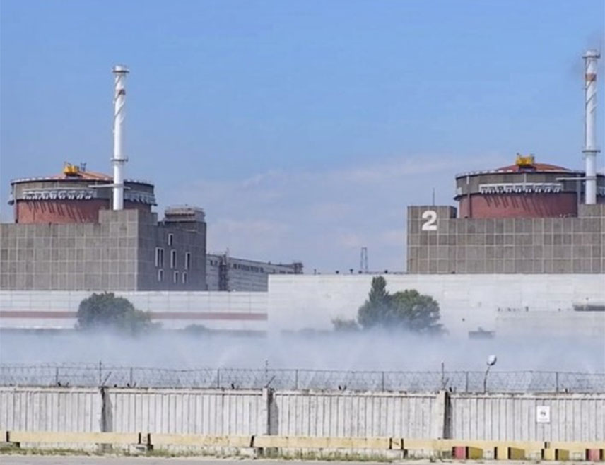 СИМФЕРОПОЉ, 25. МАЈА /СРНА/ - Украјинске трупе гранатирале су подручје нуклеарне електране "Запорожје", на дан када је Међународна агенција за атомску енергију /ИАЕА/ ротирала своје особље у електрани, саопштила је управа електране.