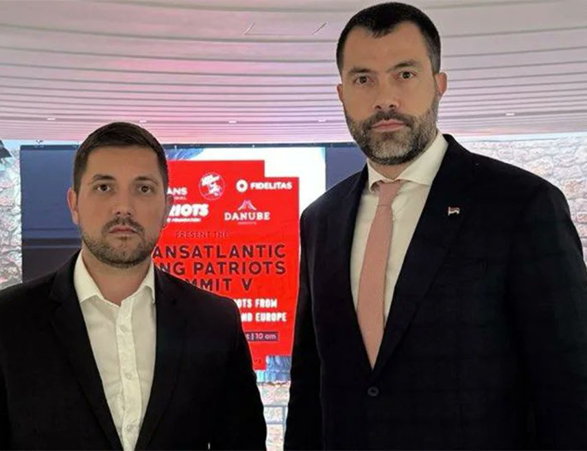 БУДИМПЕШТА, 31. МАЈА /СРНА/ - Представници Савеза независних социјалдемократа учествовали су на Трансатлантском самиту патриота у Будимпешти, гдје су упознали партнере и патриоте са којим проблемима се суочавају Република Српска и њено руководство.