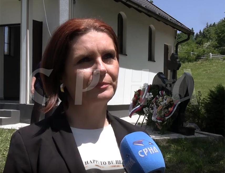 ČEMERNO, JUNE 10 /SRNA/ - Isidora Graorac, the president of the Republika Srpska Organization of Families of Captured, Killed Soldiers, and Missing Civilians, said today in Čemerno that for the family members of those killed in this village 33 years ago, the hardest fact is that no one has been brought to justice for this crime.