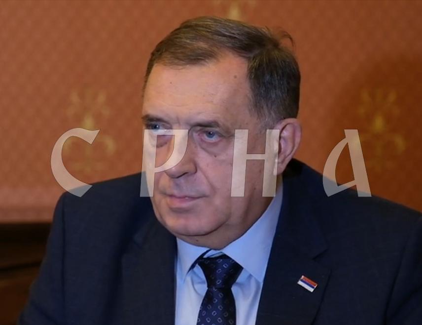 BANJA LUKA, JUNE 16 /SRNA/ - Republika Srpska President Milorad Dodik stated that the Law on Council of Ministers, adopted in the House of Representatives of the BiH Parliamentary Assembly with the votes of all Bosniak MPs and opposition representatives from Srpska, is dangerous as it violates the Constitution and changes the legal system in BiH, adding that the opposition thereby committed a criminal offense against Republika Srpska.