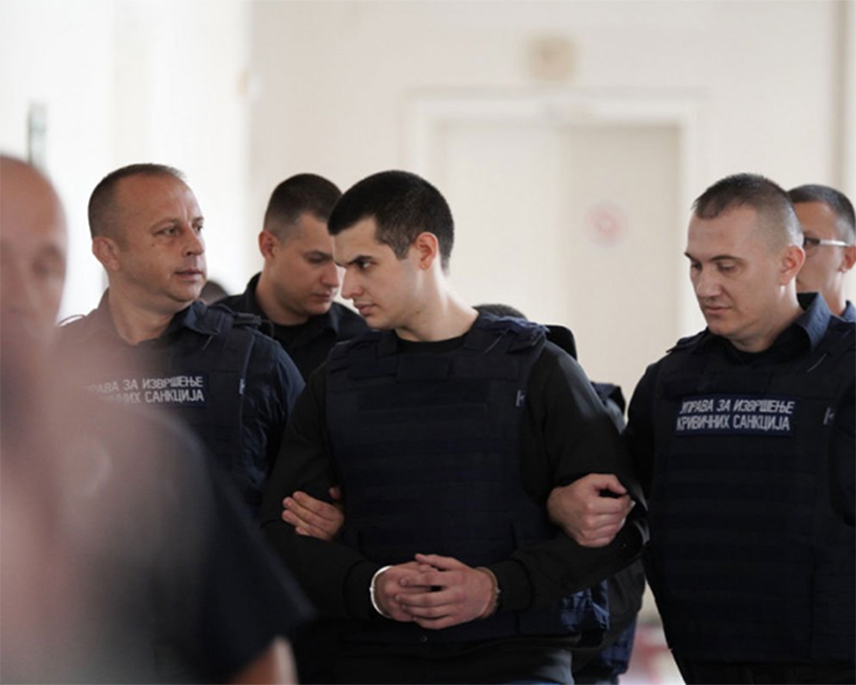 БЕОГРАД, 20. ЈУНА /СРНА/ - Апелациони суд у Београду правоснажно је осудио Уроша Блажића на казну затвора од 20 година због убиства девет и рањавања 12 особа у селима Мало Орашје и Дубона код Младеновца 4. маја 2023. године.