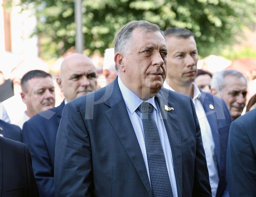 BRATUNAC, JULY 5 /SRNA/ – The President of Republika Srpska, Milorad Dodik, stated that the Serb people must never forget the murdered Serbs from central Podrinje and Birač, who were systematically, deliberately, and persistently killed for three years by Muslim soldiers, without a single day of respite.