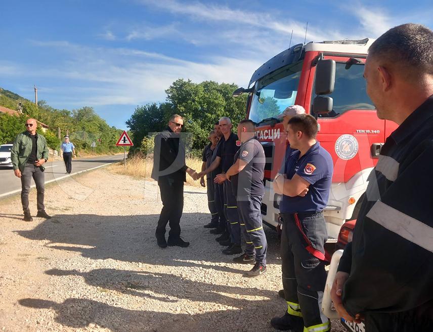 TREBINJE, JULY 18 /SRNA/ - Republika Srpska President Milorad Dodik said that Trebinje remains a stable and peaceful city, and that a successful and decisive firefighting operation was carried out today in the area.