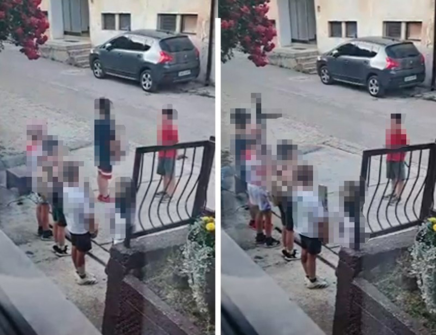 ЗАГРЕБ, 6. АВГУСТА /СРНА/ - Друштвеним мрежама шири се снимак на којем се види група дјеце како уз игру гласно узвикује "За дом спремни", званични поздрав Независне Државе Хрватске, под којим је усташки режим спроводио језиве злочине у Другом свјетском рату.