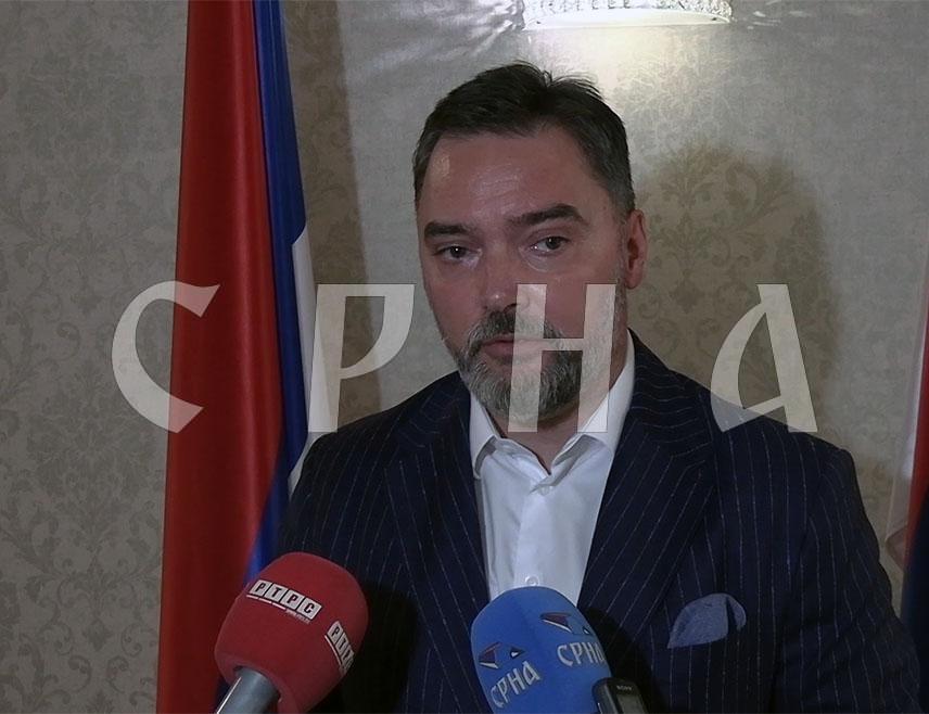 SARAJEVO, AUGUST 30 /SRNA/ - Deputy Chairman of the Council of Ministers Staša Košarac emphasized that Milorad Dodik is the choice of the Serb people and that Serb unity is the best response to the joint endeavor against Republika Srpska by Muslim politicians and the occupier Christian Schmidt.