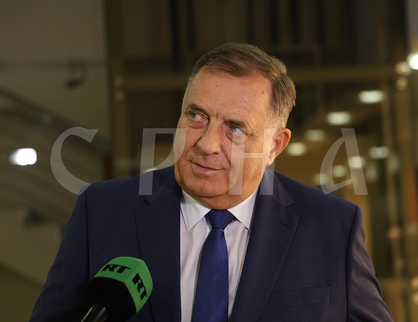 BANJA LUKA, SEPTEMBER 3 /SRNA/ - Republika Srpska President Milorad Dodik said that a referendum is a priority for Republika Srpska, as it must reject foreign occupation in BiH.