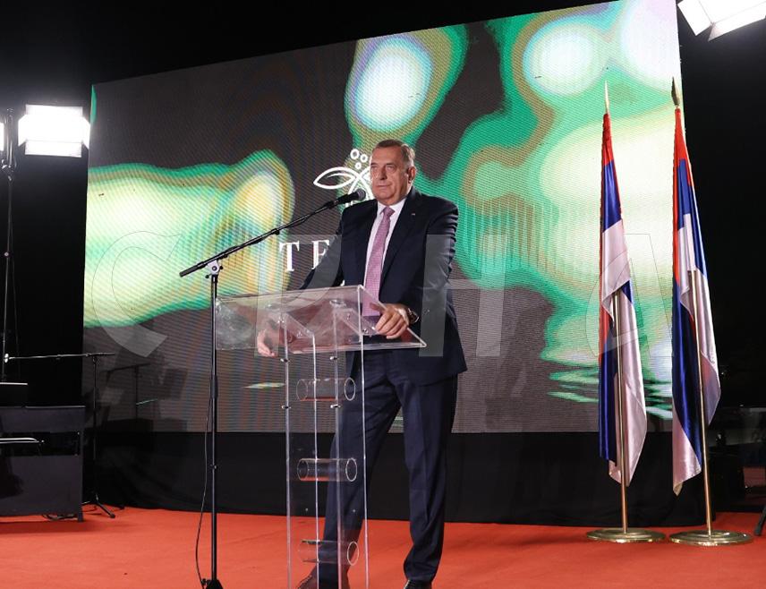 BANJA LUKA, SEPTEMBER 3 /SRNA/ - Republika Srpska President Milorad Dodik stated that with the construction of “Terme Banja Luka,” Republika Srpska and Banja Luka have gained an important facility in the health and tourism sector and announced that further development will continue.
