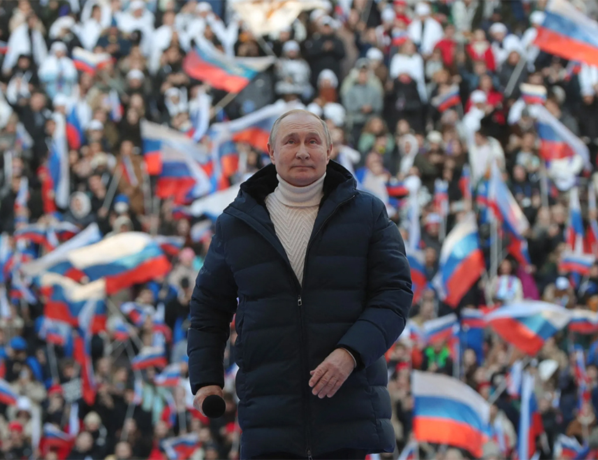 МОСКВА, 24. СЕПТЕМБРА /СРНА/ - Већина становника Русије уједињена је у подршци руском предсједнику Владимиру Путину, јер зна да ради за опште добро, рекао је портпарол Кремља Дмитриј Песков.