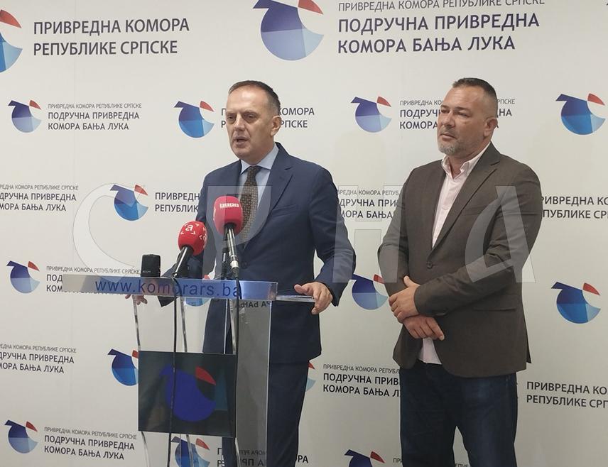 BANJA LUKA, SEPTEMBER 30 /SRNA/ - The Club of Serbian Businesspeople has been established within the Republika Srpska Chamber of Commerce, with the task of bringing together businesspeople from Serbia to jointly work on improving the business environment in Srpska.