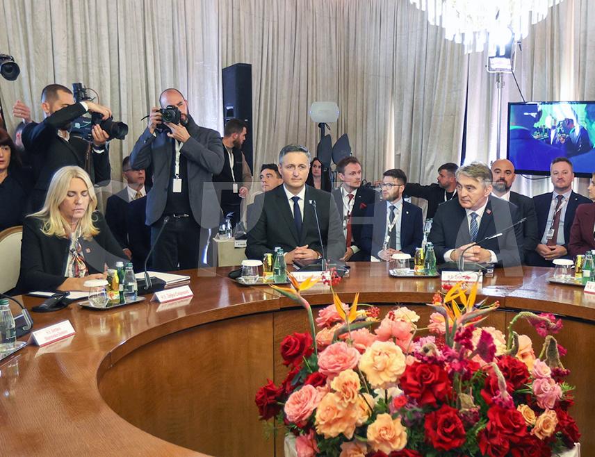 DURRES, OCTOBER 6 /SRNA/ – The Serb member of the BiH Presidency Željka Cvijanović emphasized that the meeting of leaders within the Brdo-Brioni Process is always a good opportunity to exchange views on regional cooperation and the European perspective of Western Balkan countries.