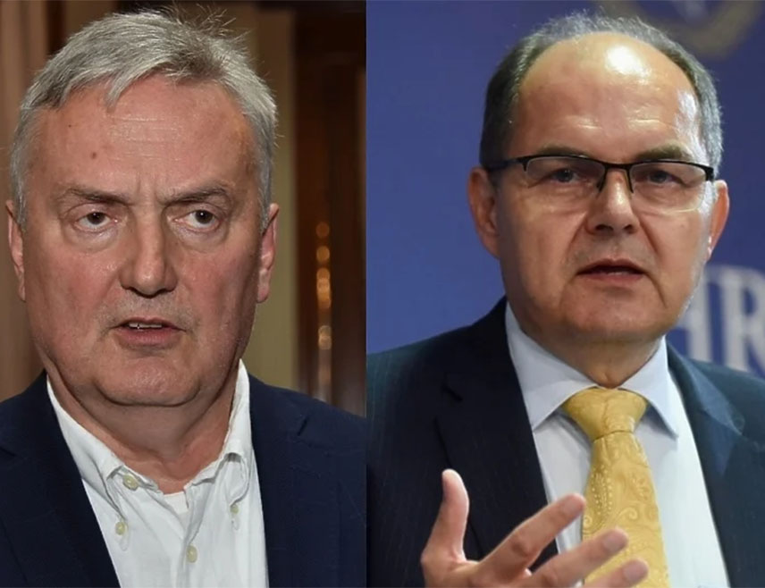 SARAJEVO, OCTOBER 13 /SRNA/ – BiH Ambassador to the UN Zlatko Lagumdžija entered the Office of the High Representative /OHR/ building in Sarajevo early this morning, SRNA correspondent reports.