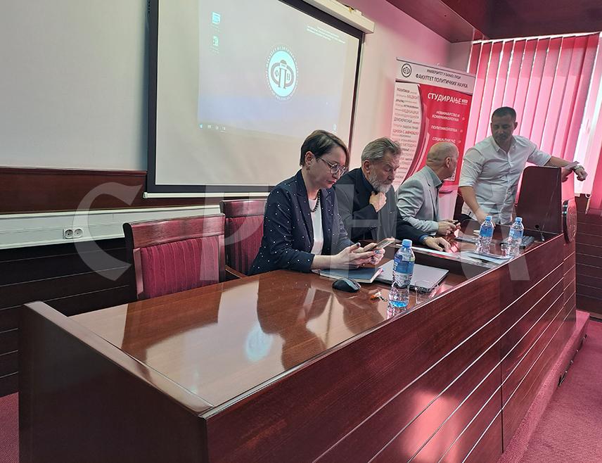 BANJA LUKA, OCTOBER 17 /SRNA/ – One of today's most prominent Russian philosophers and cultural theorists, Pavel Olkhov, from the University of Belgorod, says that the rediscovery of Serbdom was one of the key reasons for his visit to Republika Srpska and gave a lecture at the Faculty of Political Science /FPS/ of the University of Banja Luka.