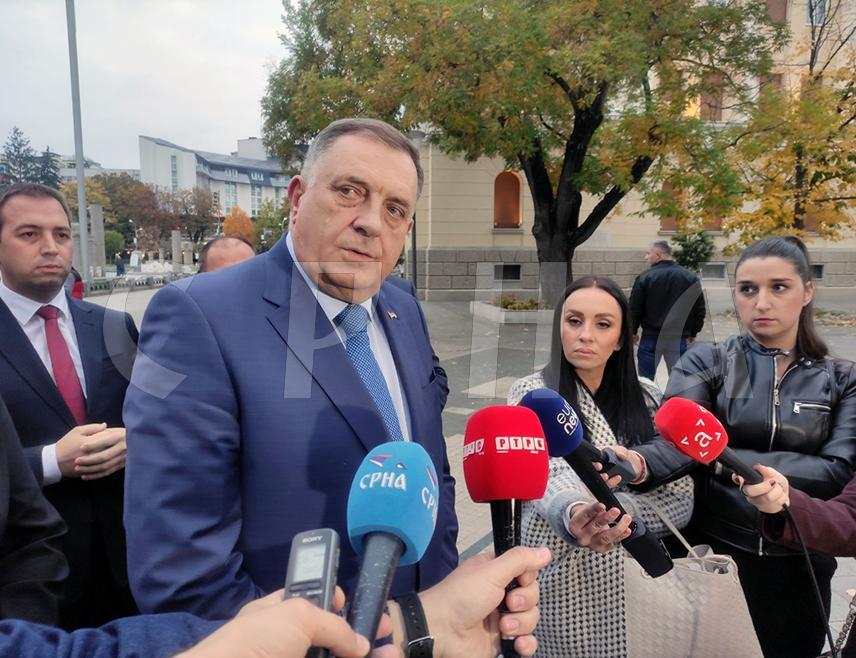 BANJA LUKA, OCTOBER 17 /SRNA/ – The President of Republika Srpska, Milorad Dodik, stated that the issues concerning Srpska have been internationalized and that he believes the Republic has found interlocutors with whom it will discuss its status-related matters.