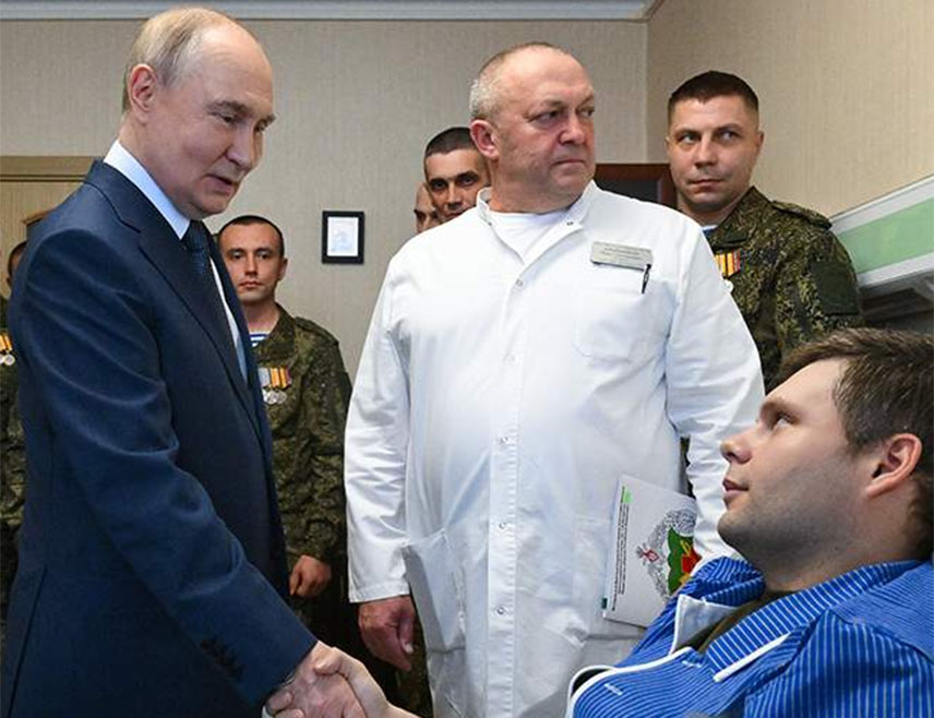 МОСКВА, 29. ОКТОБРА /СРНА/ - Руски предсjедник Владимир Путин рекао је да Русија тренутно осигурава своју дугорочну безбједност у зони специјалне војне операције.