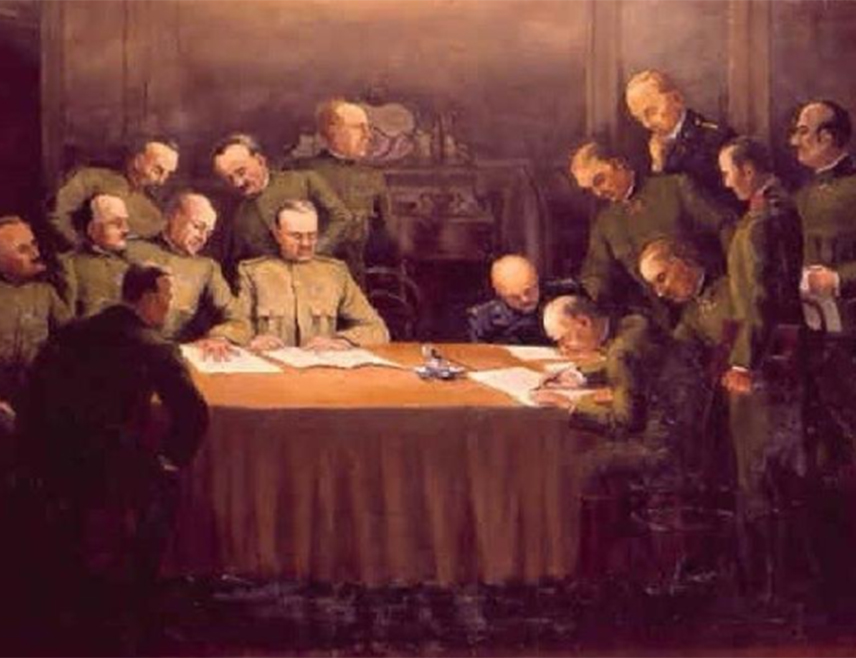 БИЈЕЉИНА, 2. НОВЕМБРА /СРНА/ - Представници Aустроугарске војске потписали су капитулацију 3. новембра 1918. године чиме је оконачан Први свјетски рат.