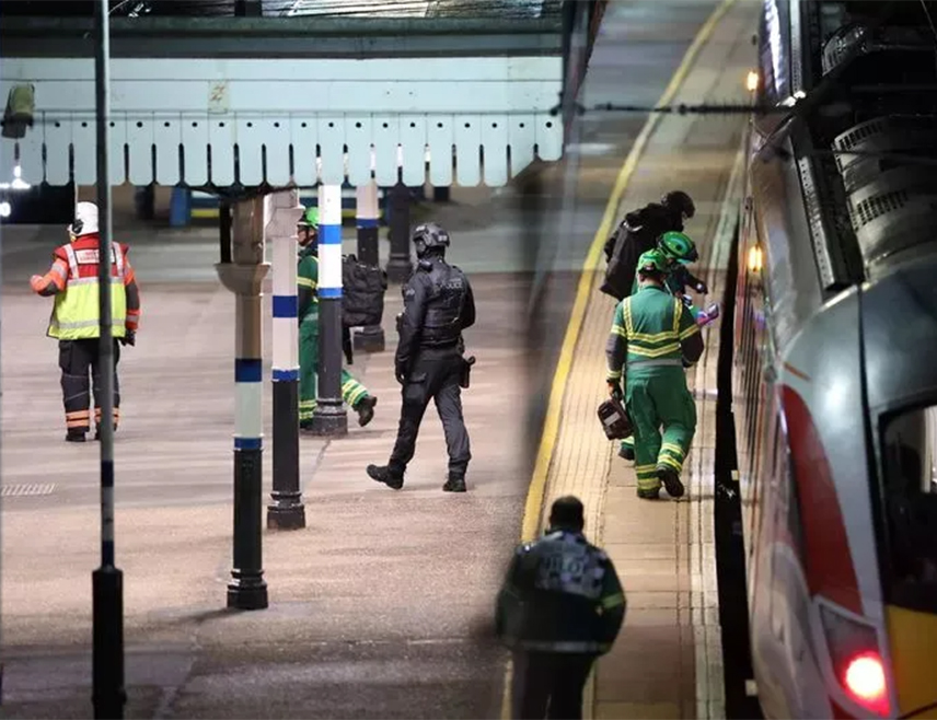 ЛОНДОН, 2. НОВЕМБРА /СРНА/ - Двојица мушкарца, осумњичена за напад ножем у возу, рођена су у Великој Британији, а полиција не вјерује да је овај случај повезан са тероризмом.