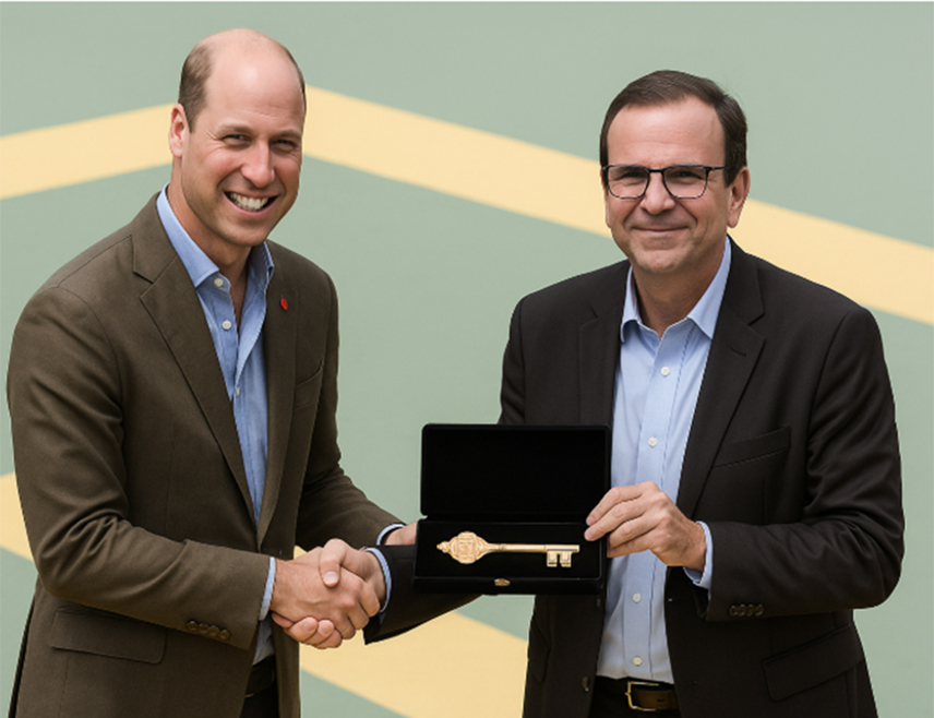 РИО ДЕ ЖАНЕИРО, 4. НОВЕМБРА /СРНА - РИА Новости/ - Градоначелник Рио де Жанеира Едуардо Паес уручио је кључ града британском принцу Вилијаму, јавио је лист "Тајмс".