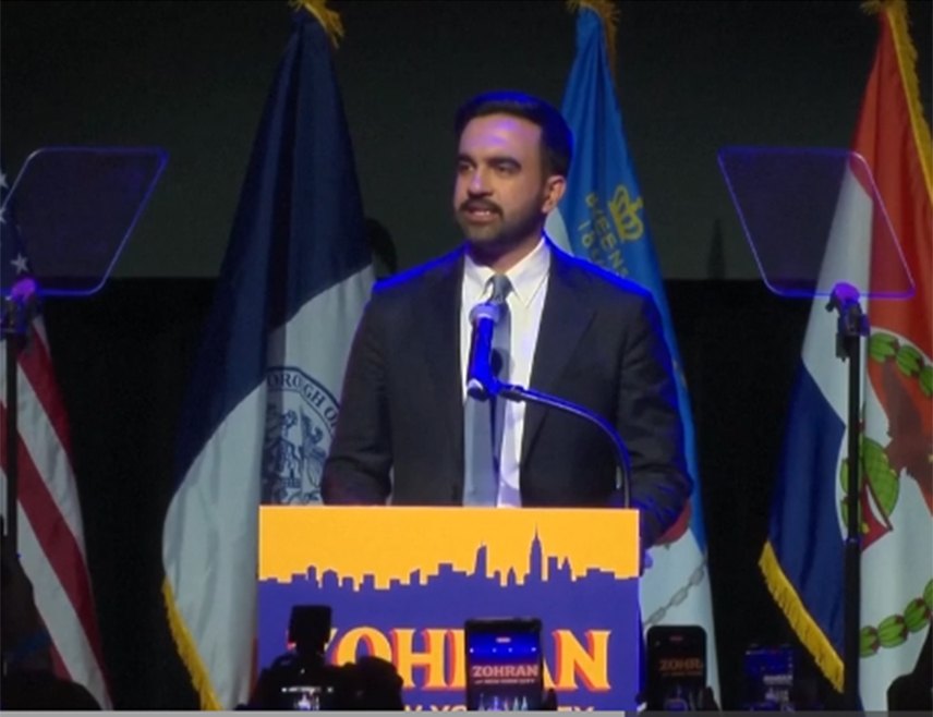 ЊУЈОРК, 5. НОВЕМБРА /СРНА/ - Кандидат Демократске странке Зохран Мамдани прогласио је побједу на изборима за градоначелника Њујорка, јавио је ТАСС.