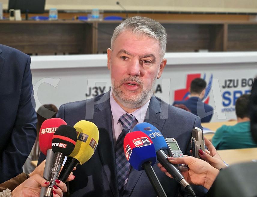 ИСТОЧНО САРАЈЕВО, 7. НОВЕМБРА /СРНА/ - Министар здравља и социјалне заштите Републике Српске Ален Шеранић изјавио је данас у Источном Сарајеву да је приоритет 
набавка мамографа за Болницу "Србија".