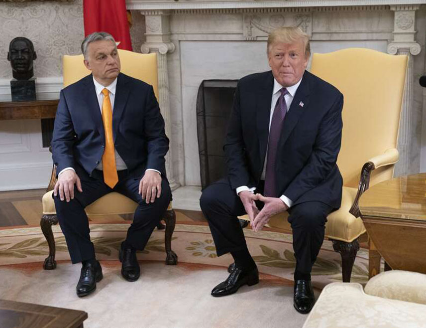 БУДИМПЕШTА, 7. НОВЕМБРА /СРНА/ - Западне земље нису у стању да ријеше сукоб у Украјини углавном због свог нејединства, рекао је мађарски премијер Виктор Орбан на састанку са предсједником САД Доналдом Трампом у Бијелој кући.