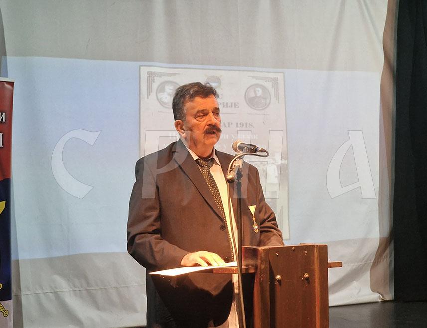 ISTOČNO SARAJEVO, NOVEMBER 10 /SRNA/ - The entry of the victorious Serbian Army into Sarajevo on November 6, 1918, represents by far the greatest event in the history of Serbs in this area, and, unfortunately, this day of liberation is no longer commemorated in Sarajevo, said Republika Srpska Army officer Dragan Mijović today during a history lesson in Istočno Sarajevo.