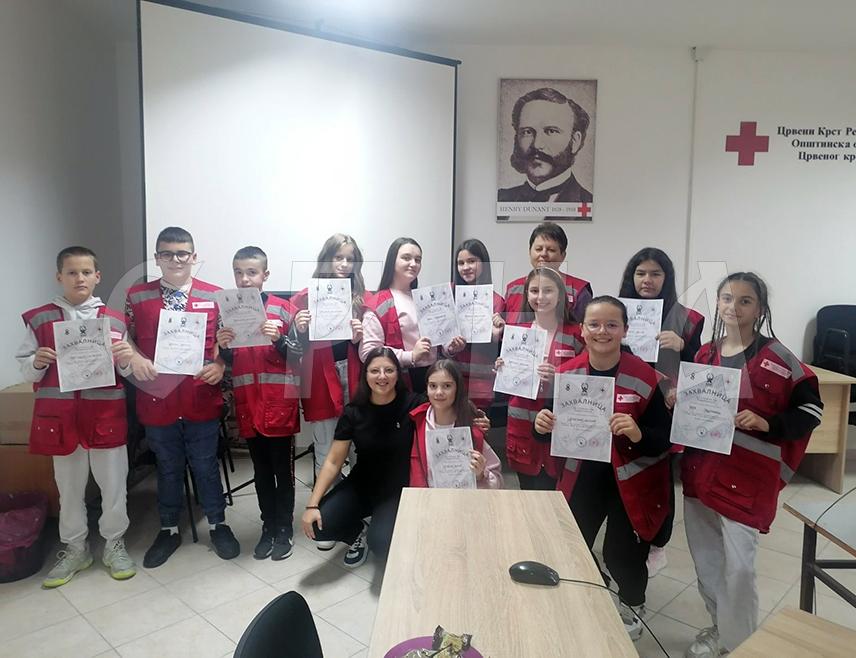 ШАМАЦ, 11. НОВЕМБРА /СРНА/ - У Шамцу је данас одржана радионица са ученицима основних и средњих школа поводом 11. новембра - Дана примирја у Првом свјетском рату.