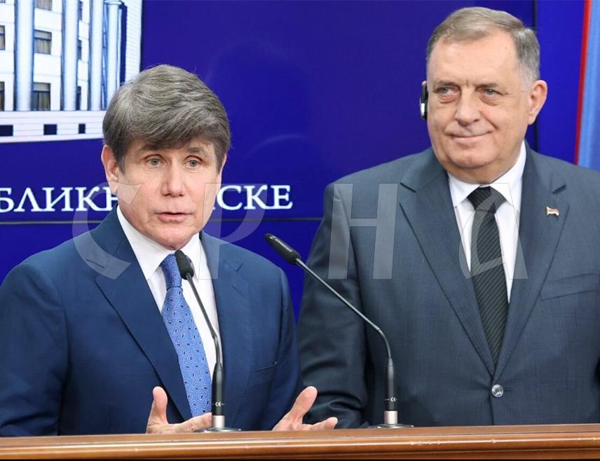 ЧИКАГО, 20. НОВЕМБРА /СРНА/ - Бошњачки политички кадар у Сарајеву жели да кроз правни рат и лажне оптужбе против предсједника СНСД-а Милорада Додика осујети вољу Срба у Републици Српској и одузме им право да изаберу свог предсједника на слободним изборима, изјавио је Срни бивши гувернер Илиноиса Род Благојевић.